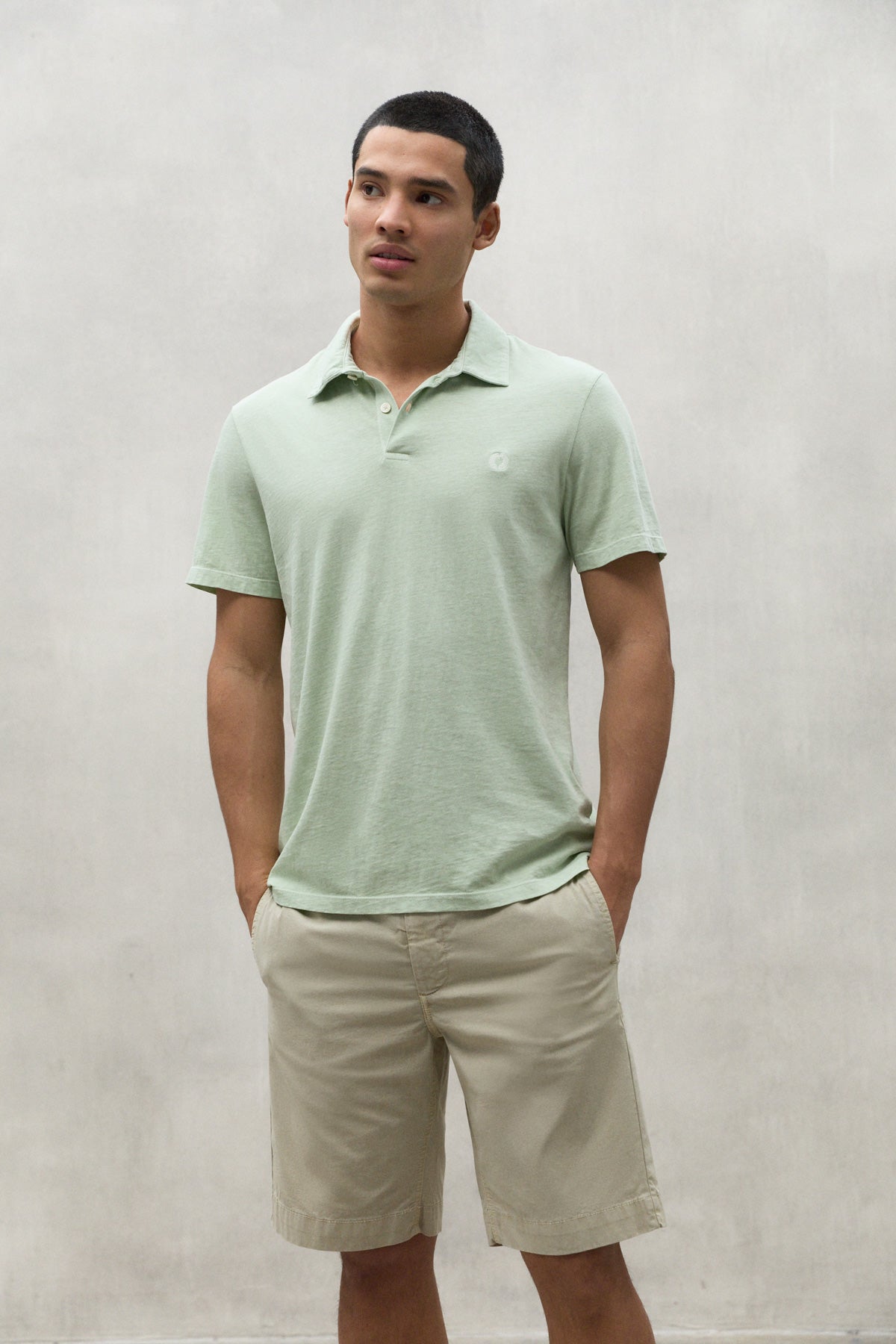 POLO IN JERSEY THEO VERDE MENTA