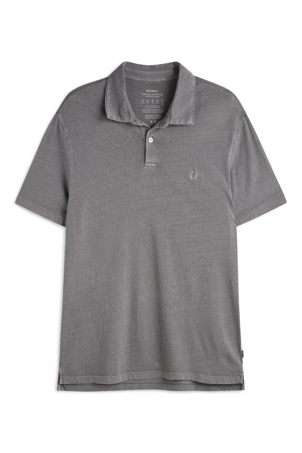 DARK GREY THEO JERSEY POLO SHIRT