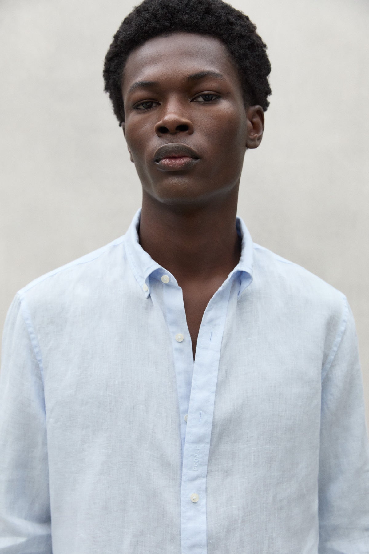 BLUE MALIBU LINEN SHIRT