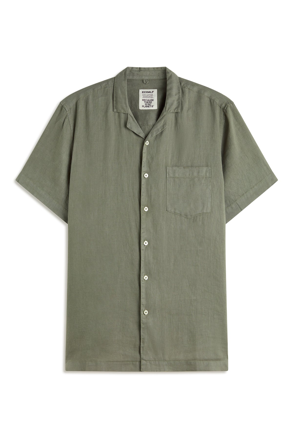 CAMICIA DI LINO SUTAR VERDE