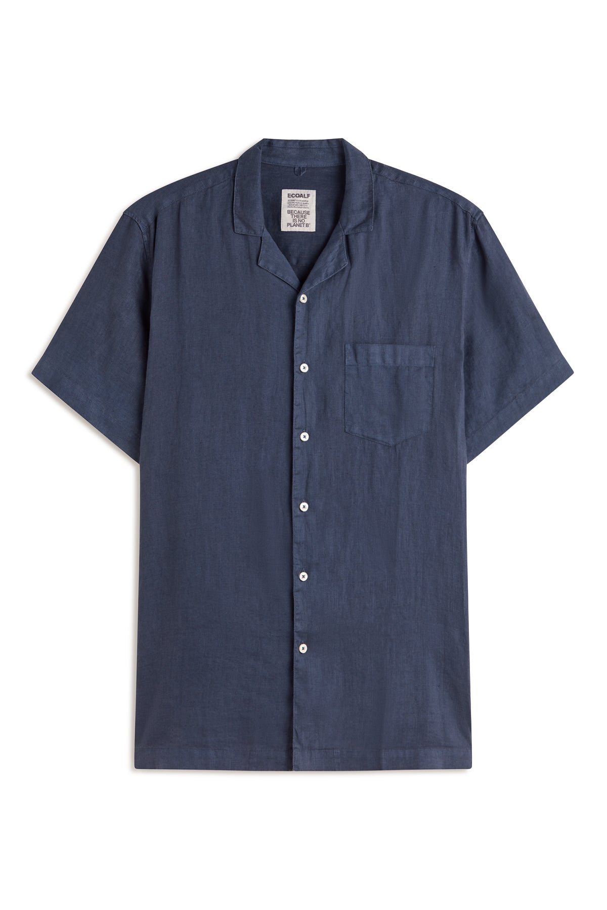 NAVY BLUE SUTAR LINEN SHIRT