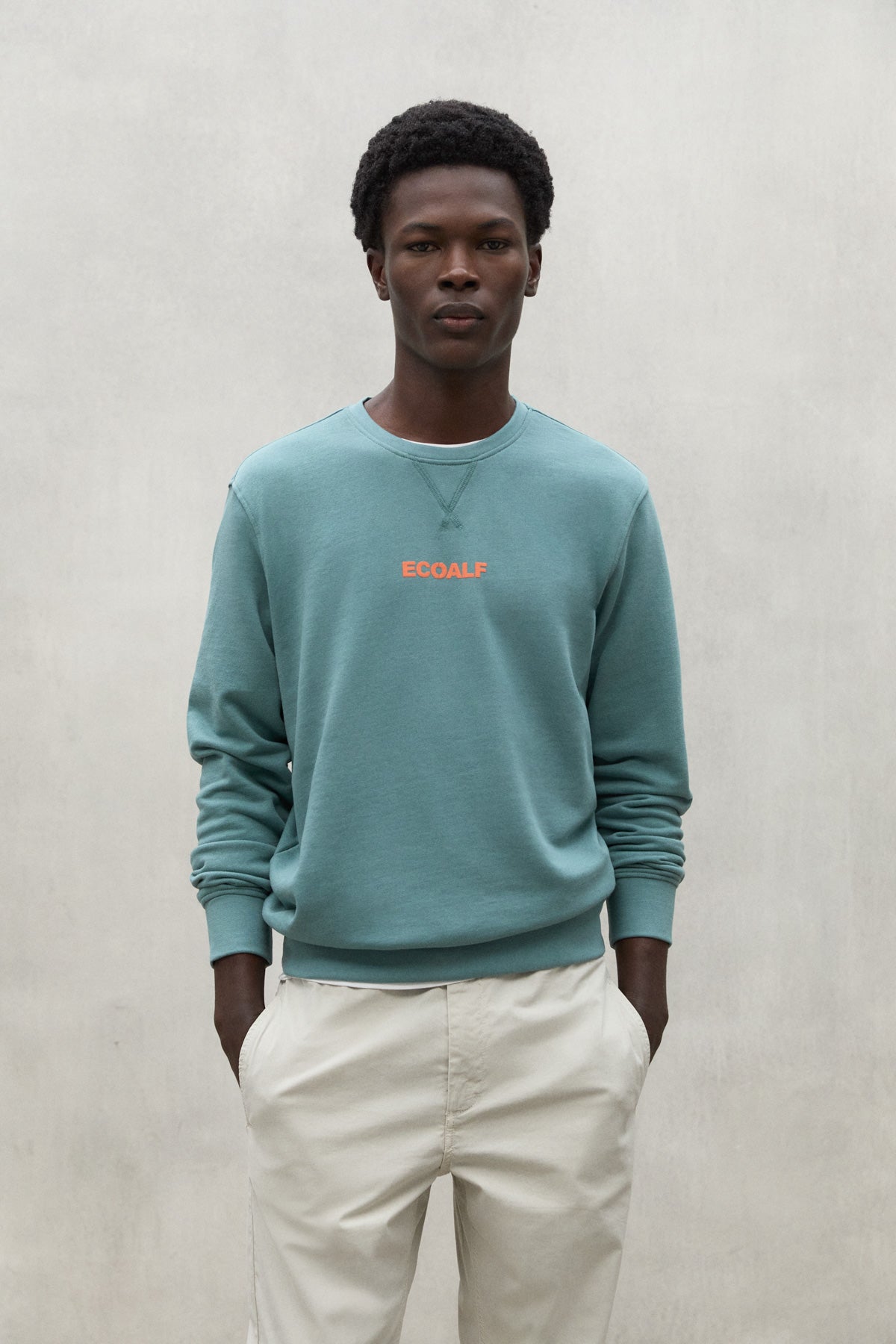 AQUA GREEN BRANSON SWEATSHIRT