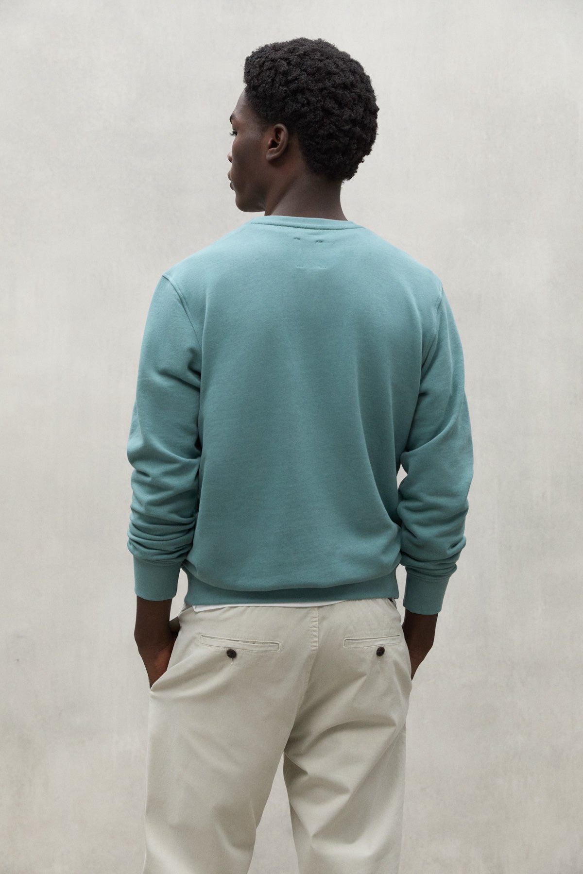 SWEATSHIRT BRANSON AQUA-GRÜN