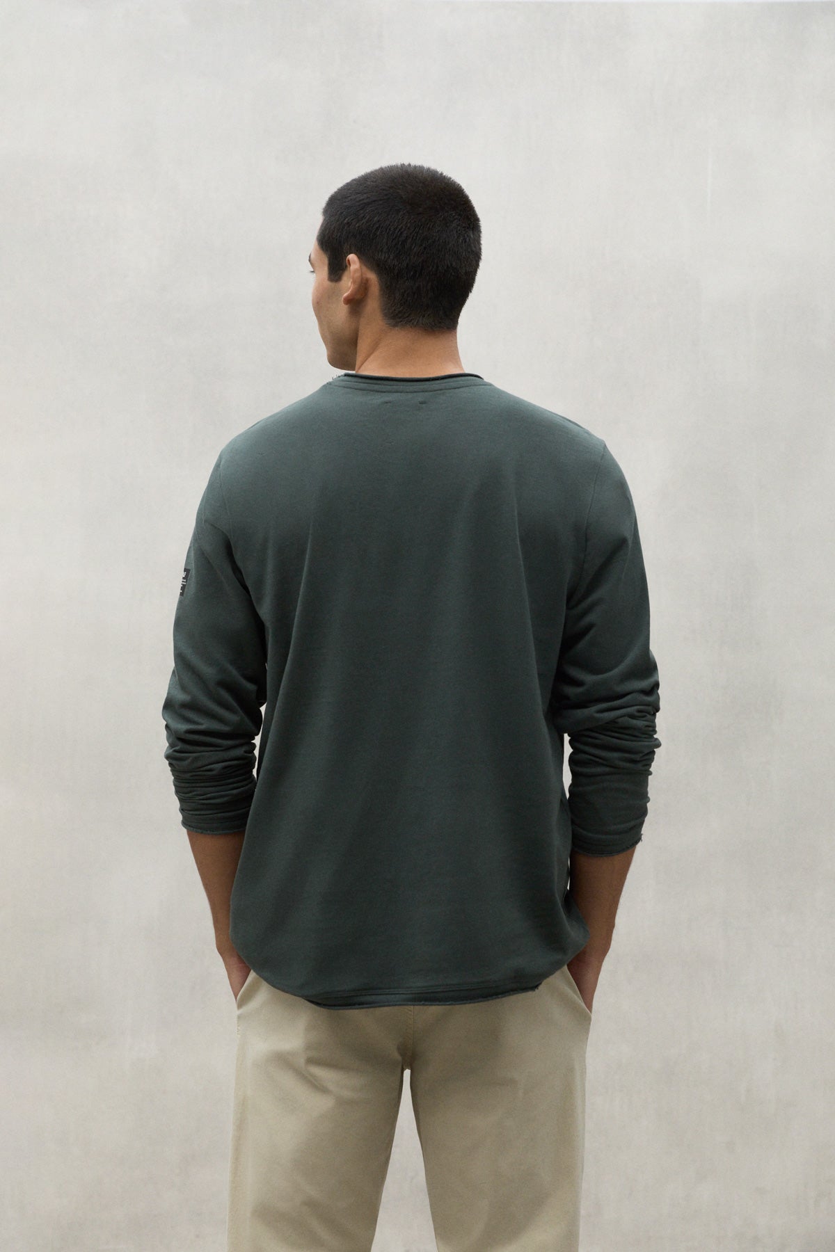 GREEN LINTON SWEATSHIRT