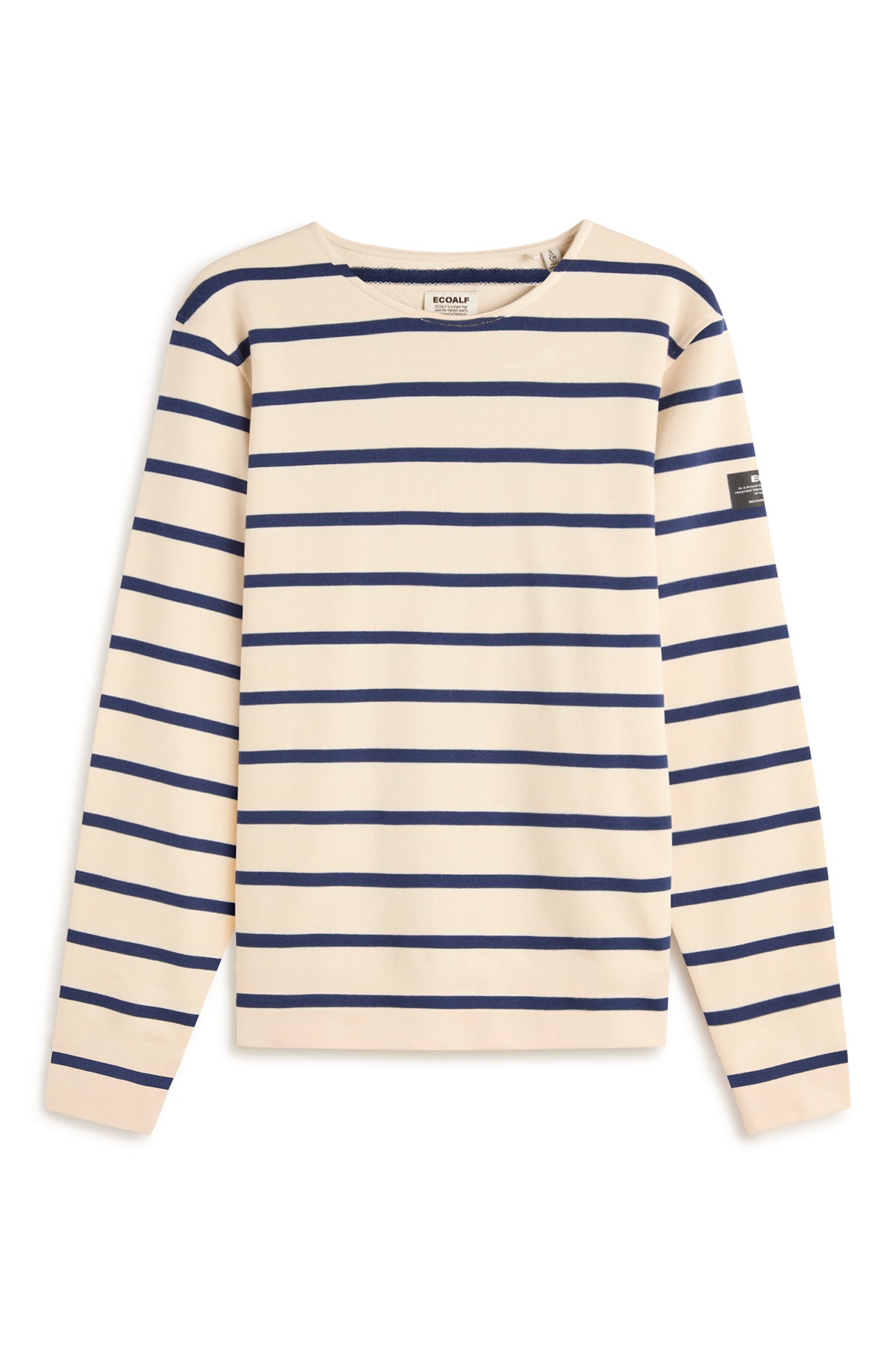 NAVY BLUE WILSON STRIPED SWEATSHIRT