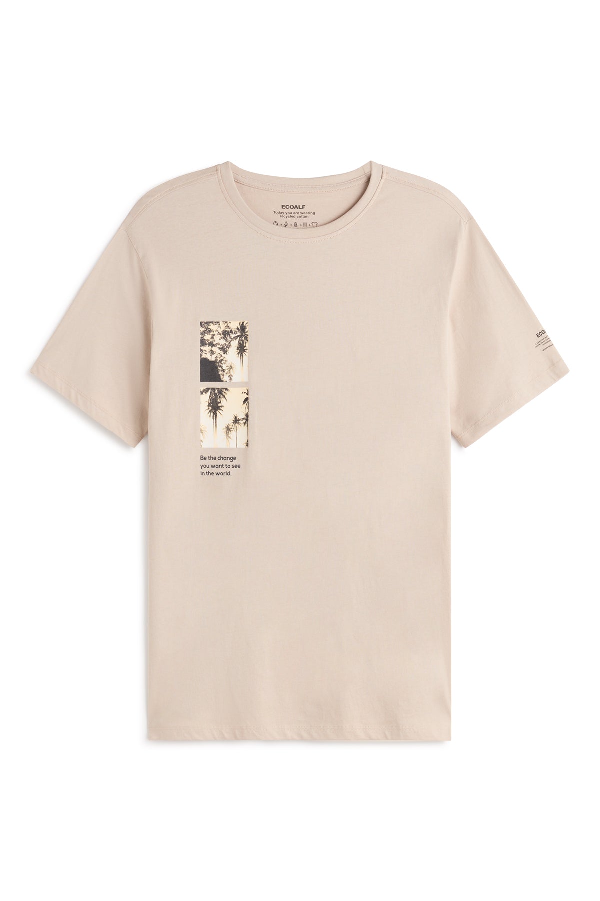 CAMISETA PALMI BEIGE