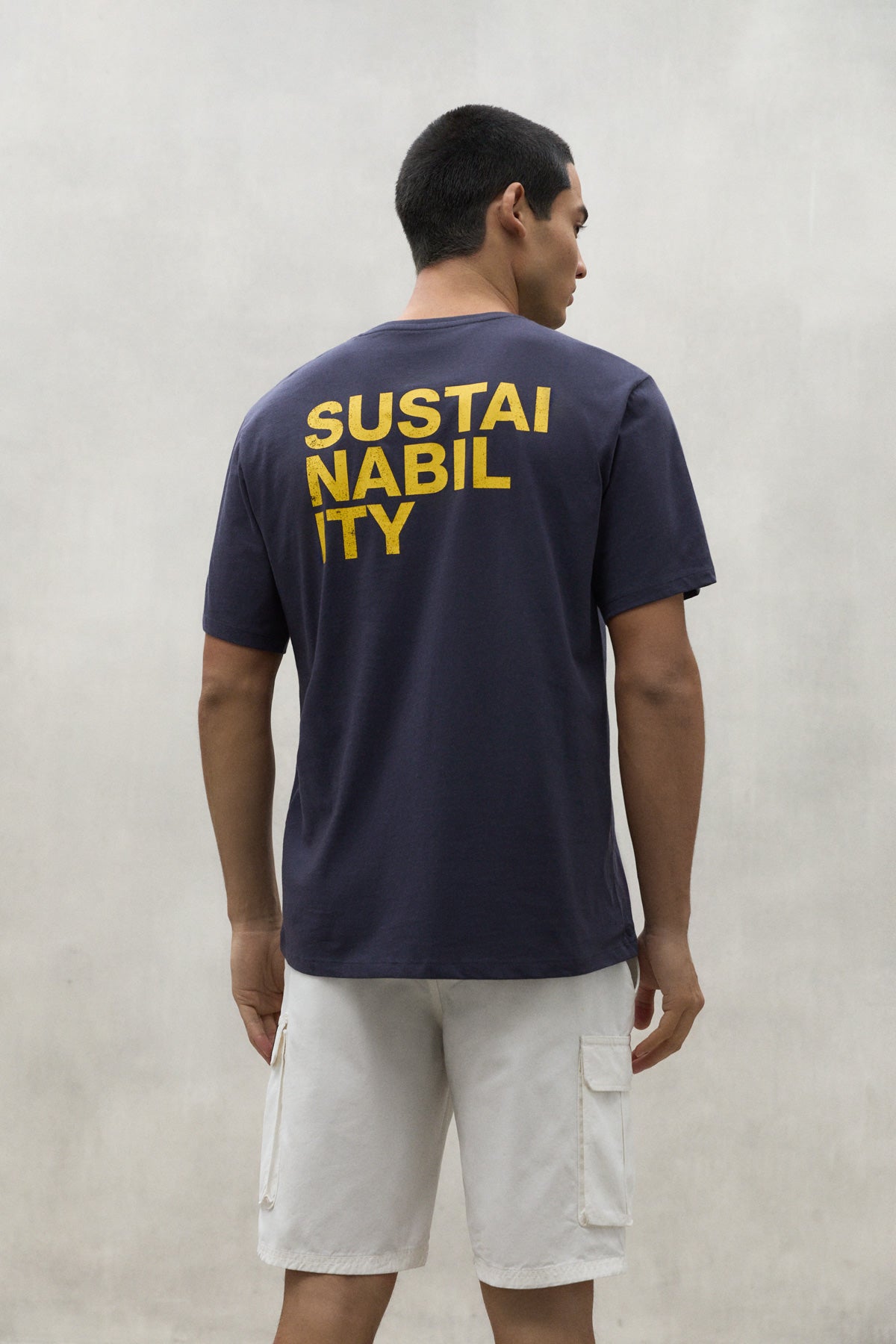 NAVY BLUE SUSTANO T-SHIRT