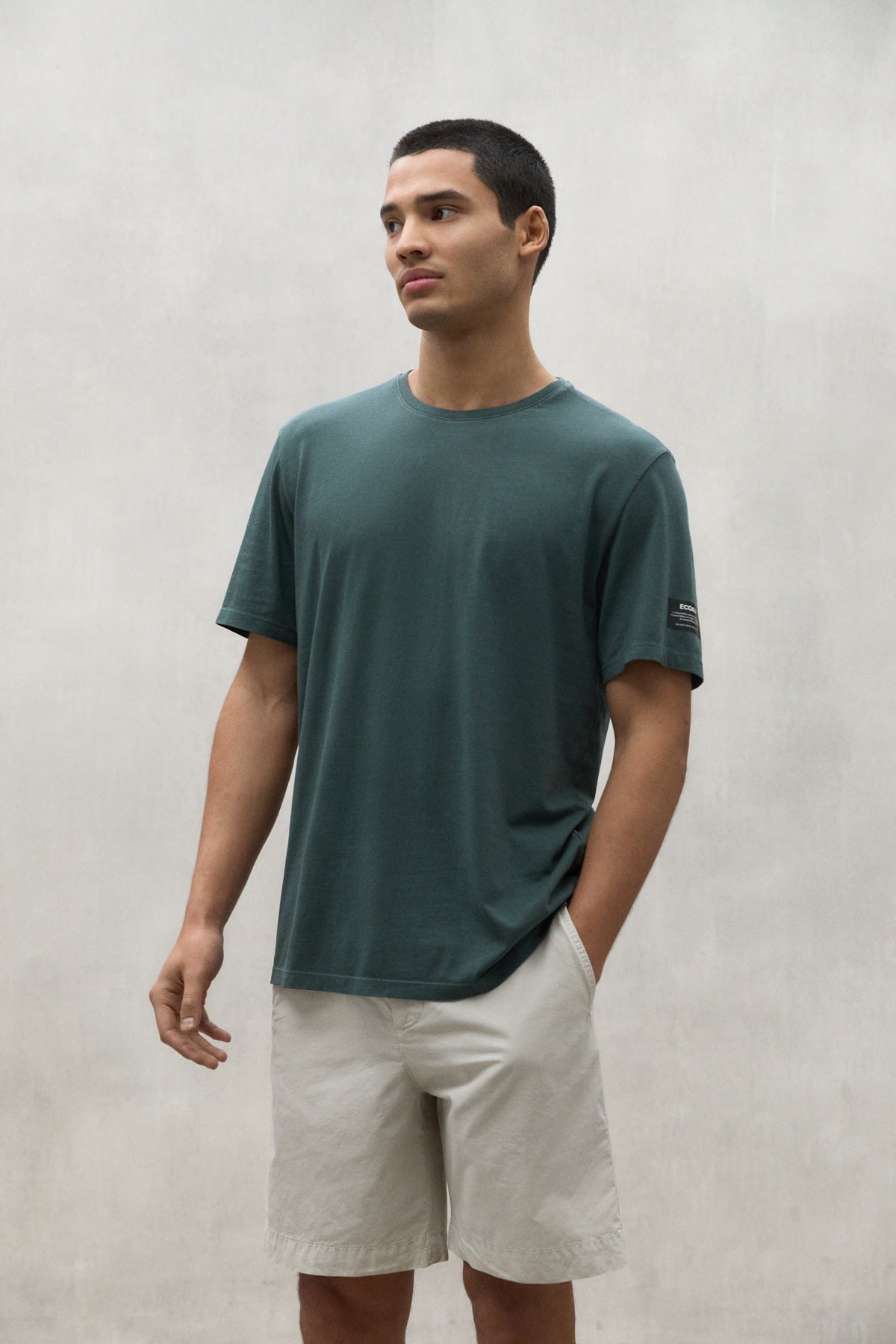 GREEN VENT T-SHIRT