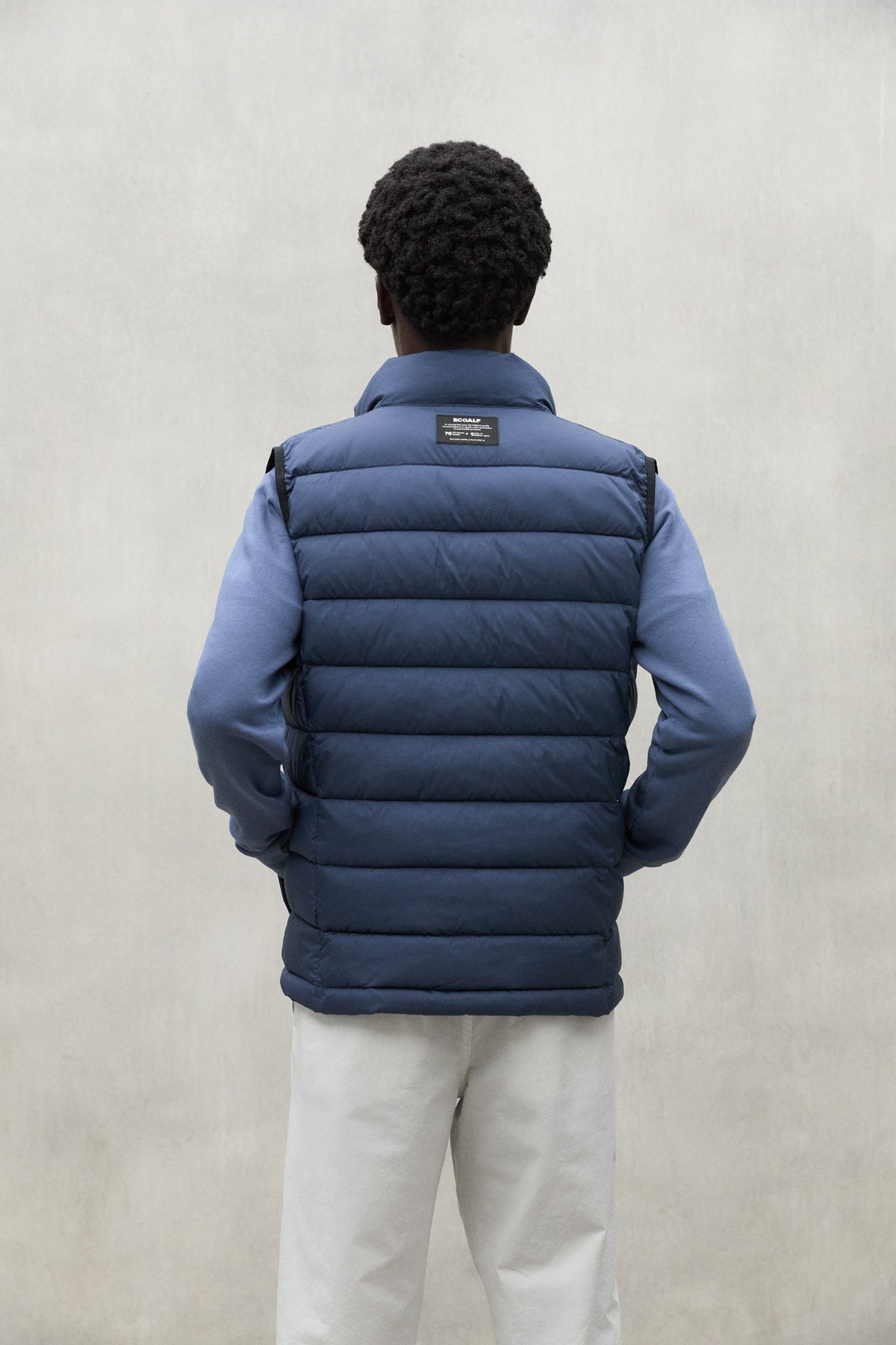 VESTE SANS MANCHE MORITZ BLEU 