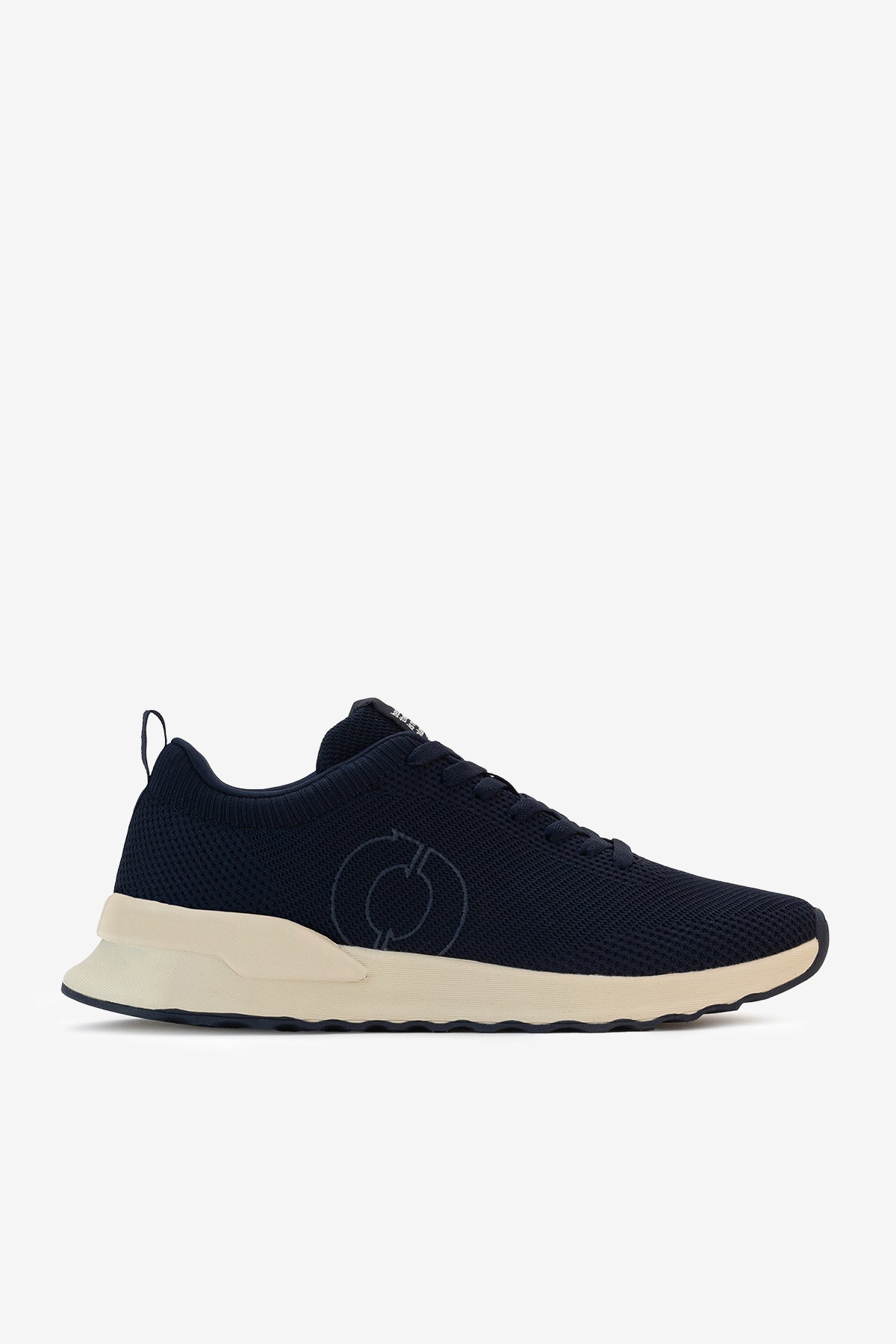 NAVY BLUE KNITTED CONDE TRAINERS