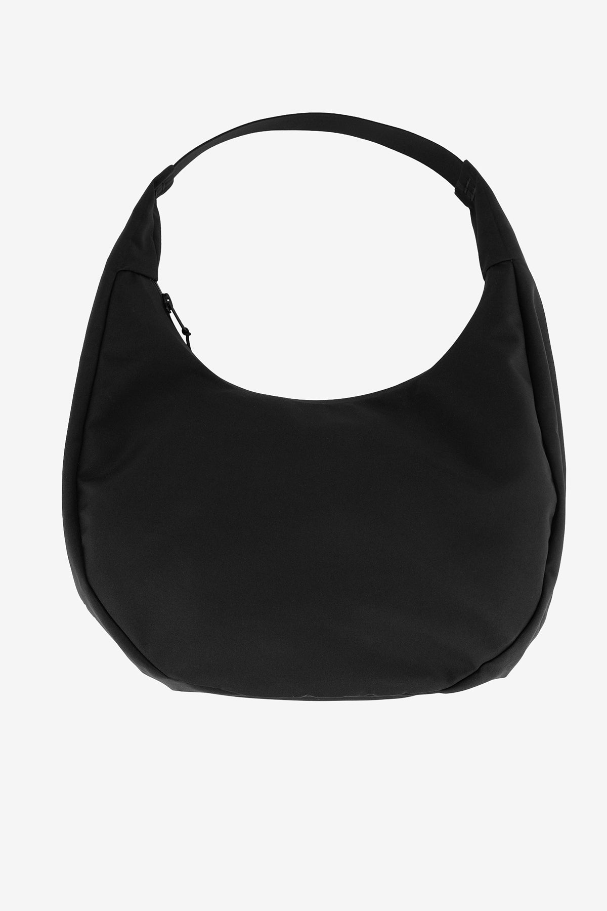 BLACK BONDED SLING BAG