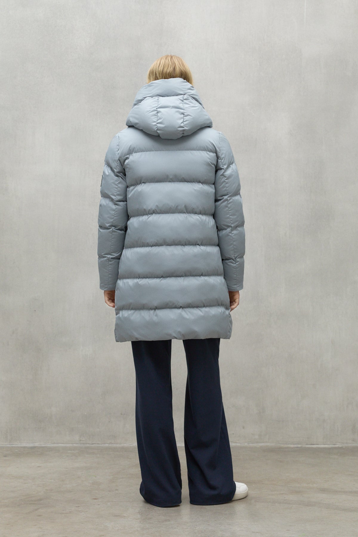 LIGHT BLUE MANLIE COAT