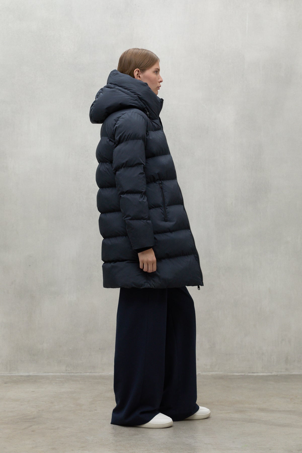 NAVY BLUE MANLIE COAT 