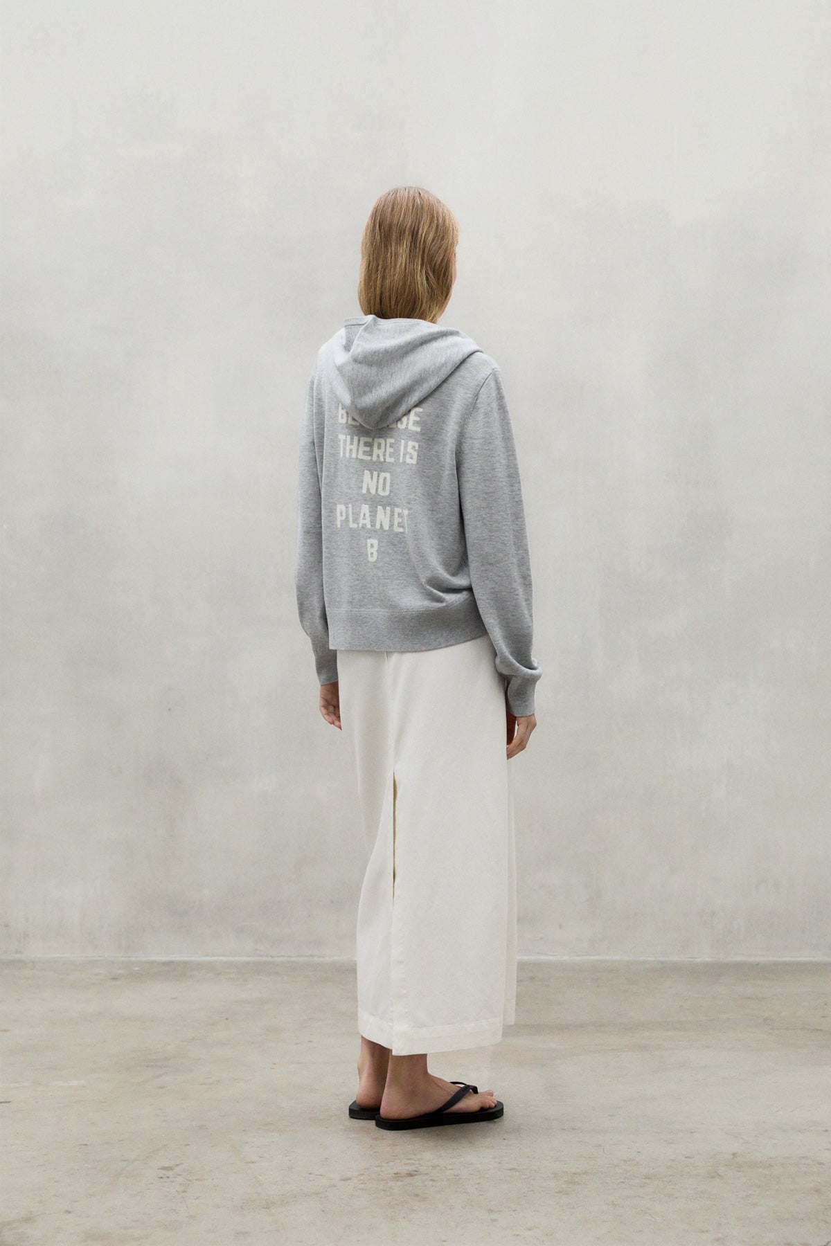 SWEATSHIRT BAMBU GRAU