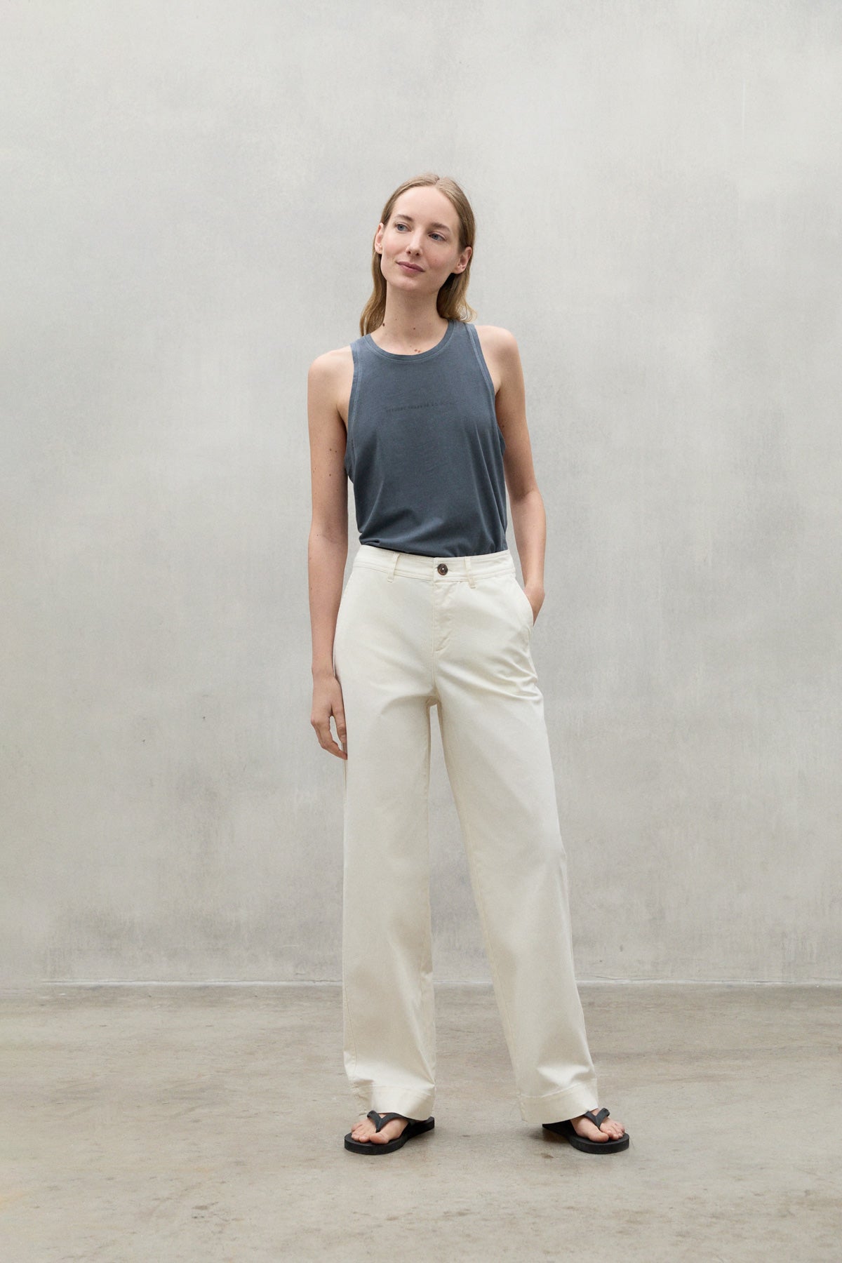 PANTALON ARAS BLANC