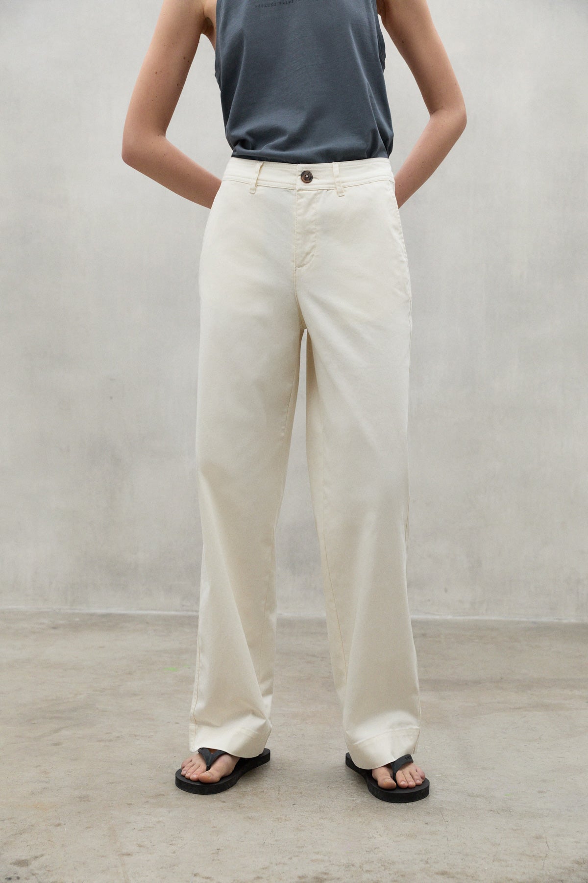 PANTALON ARAS BLANC