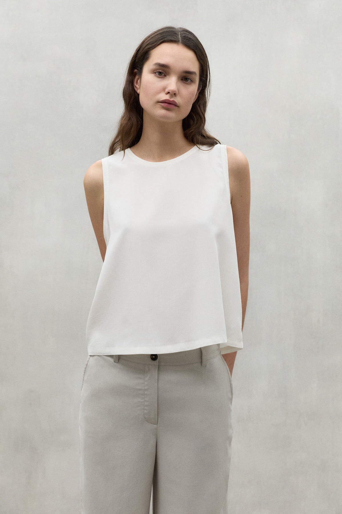 WHITE SALMA SHIRT