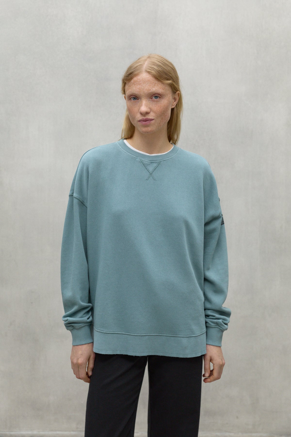 SWEAT-SHIRT ELVAS BLEU