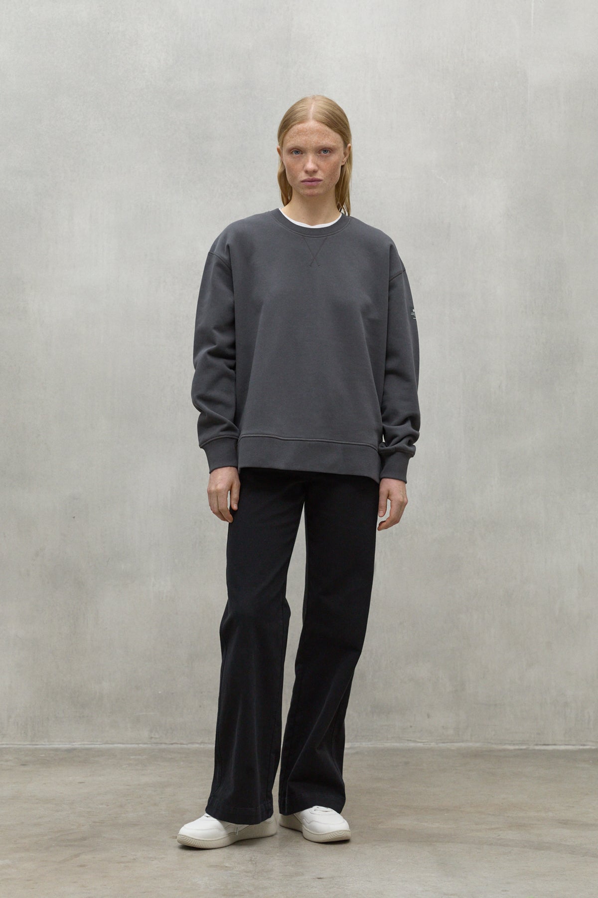 SWEATSHIRT STORM DUNKELGRAU