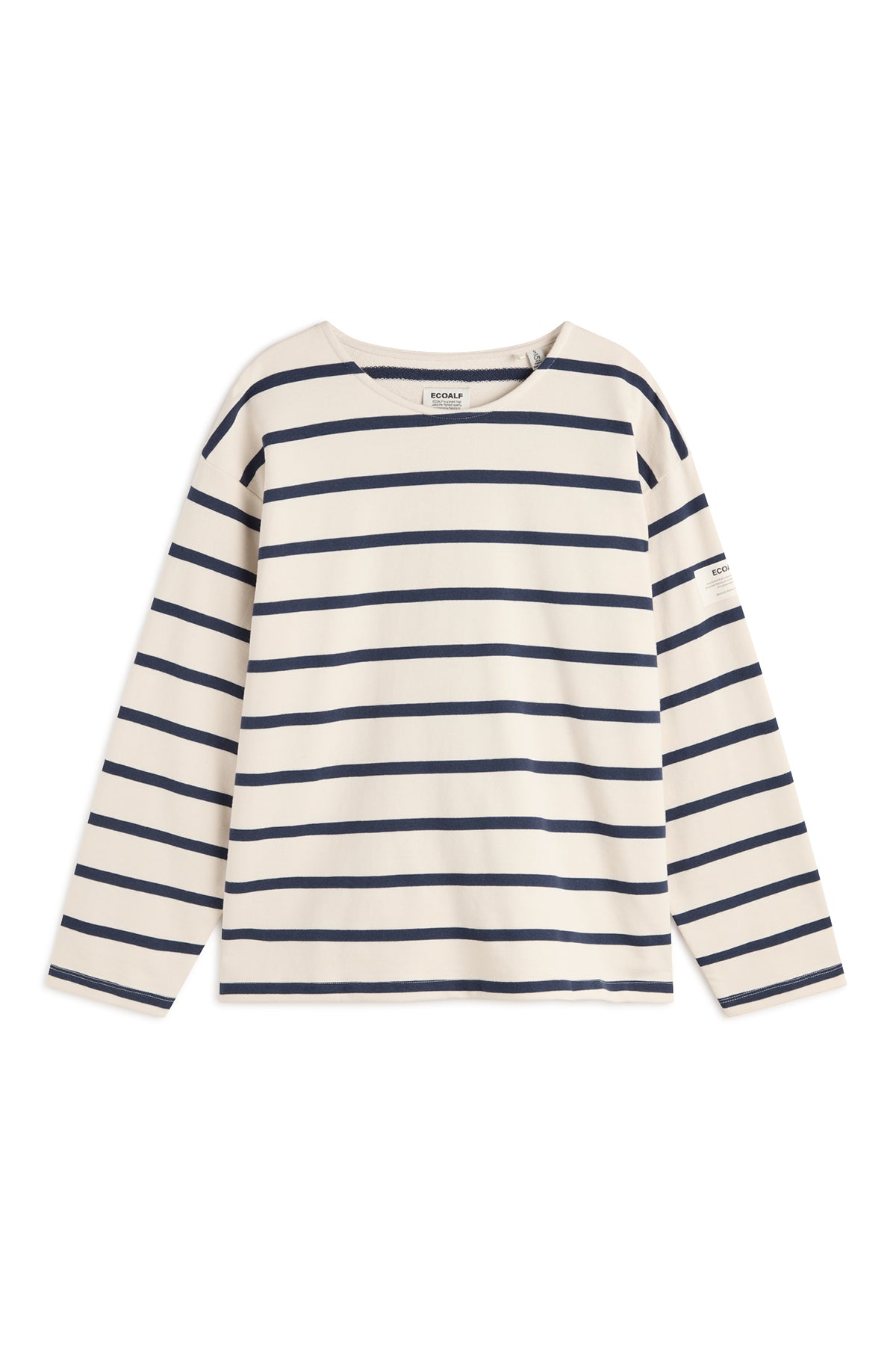 BLUE WILMA STRIPED SWEATSHIRT