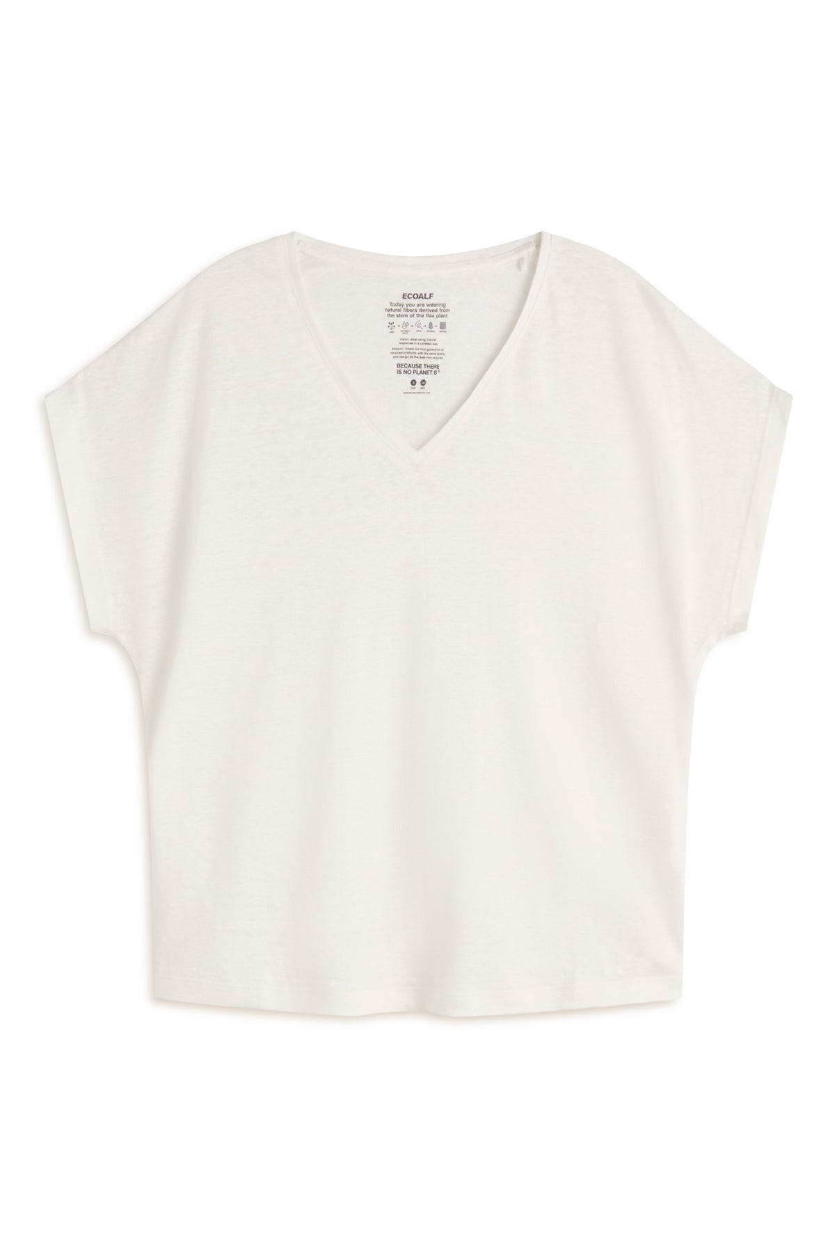 WHITE ARENDAL LINEN T-SHIRT