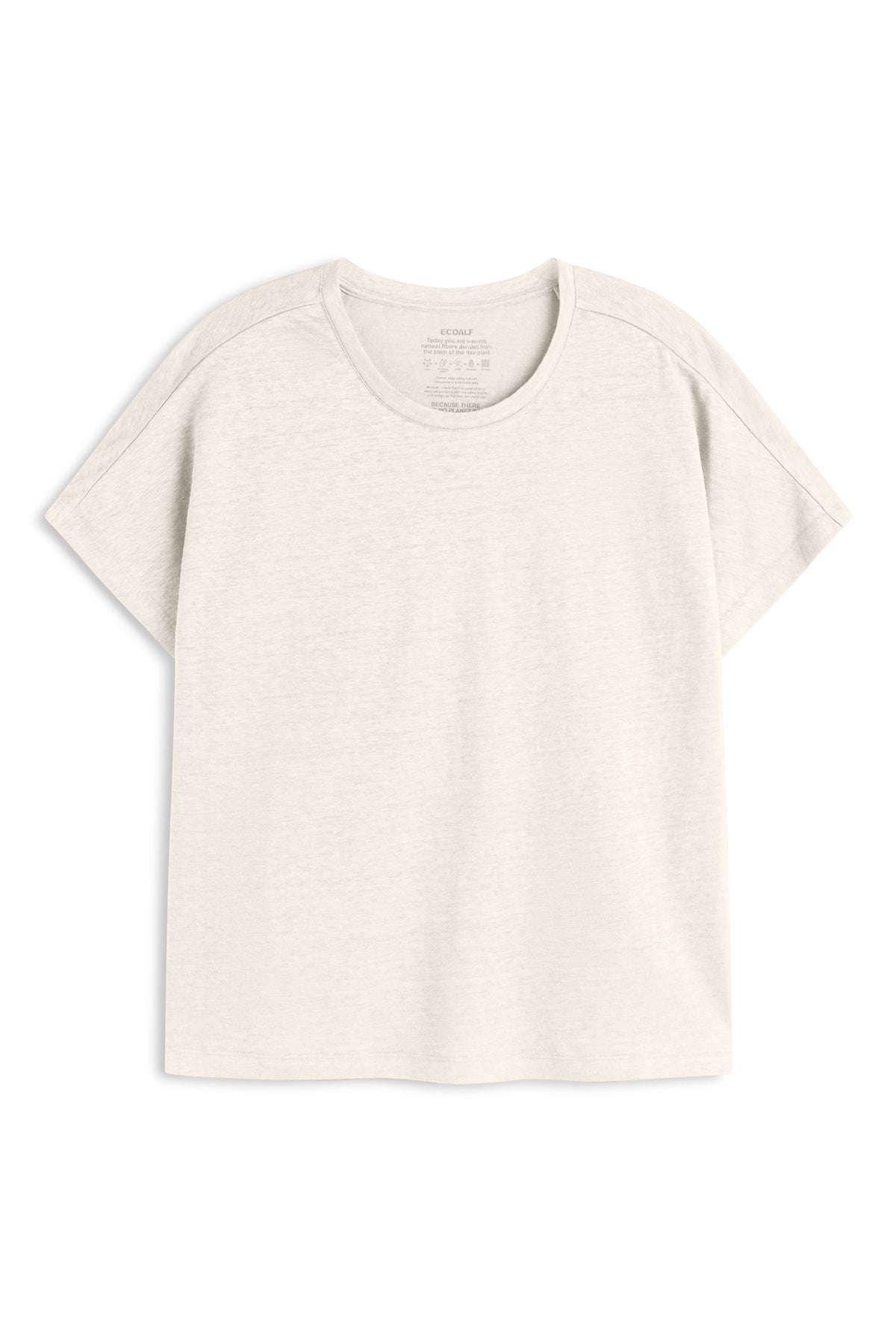 WHITE BOD LINEN T-SHIRT