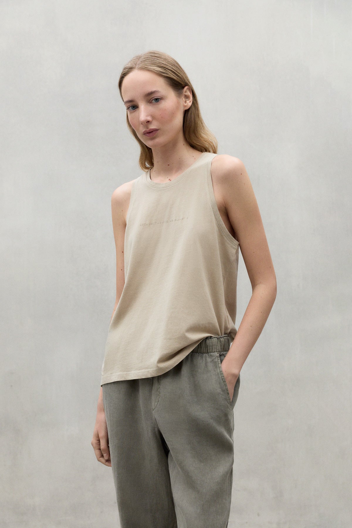 T-SHIRT SANDNES BEIGE