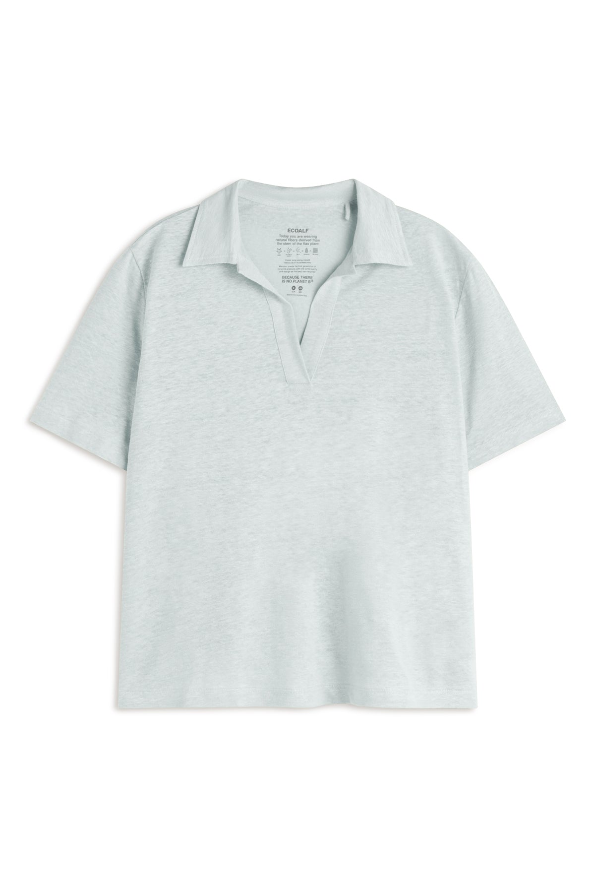 BLUE TROMS LINEN T-SHIRT