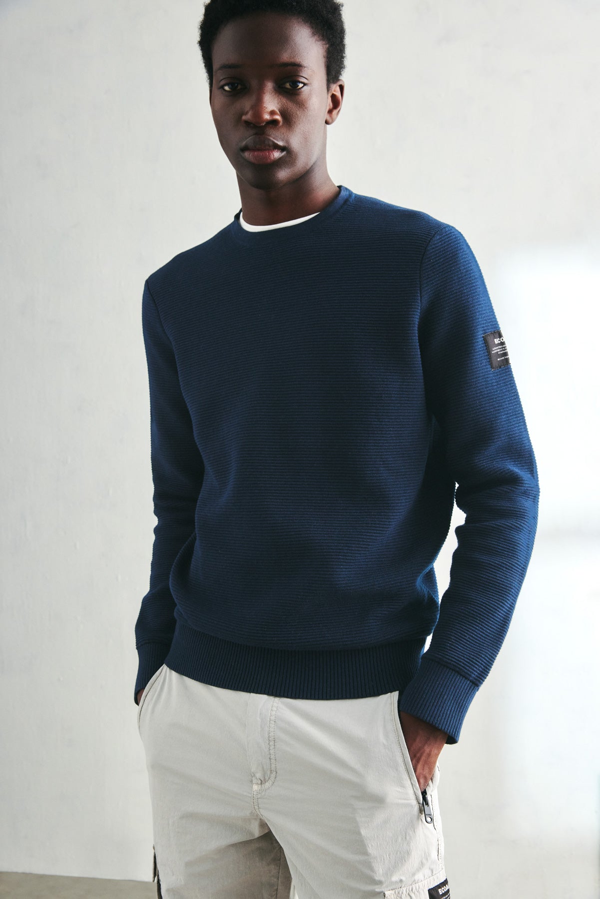 PULL OTTO BLEU MARINE