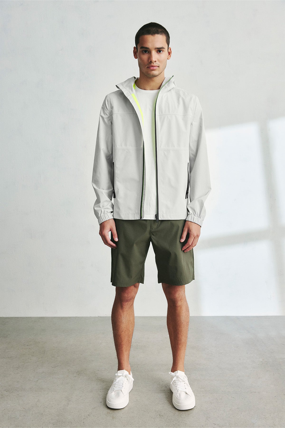 GREY HAUPT RAINCOAT