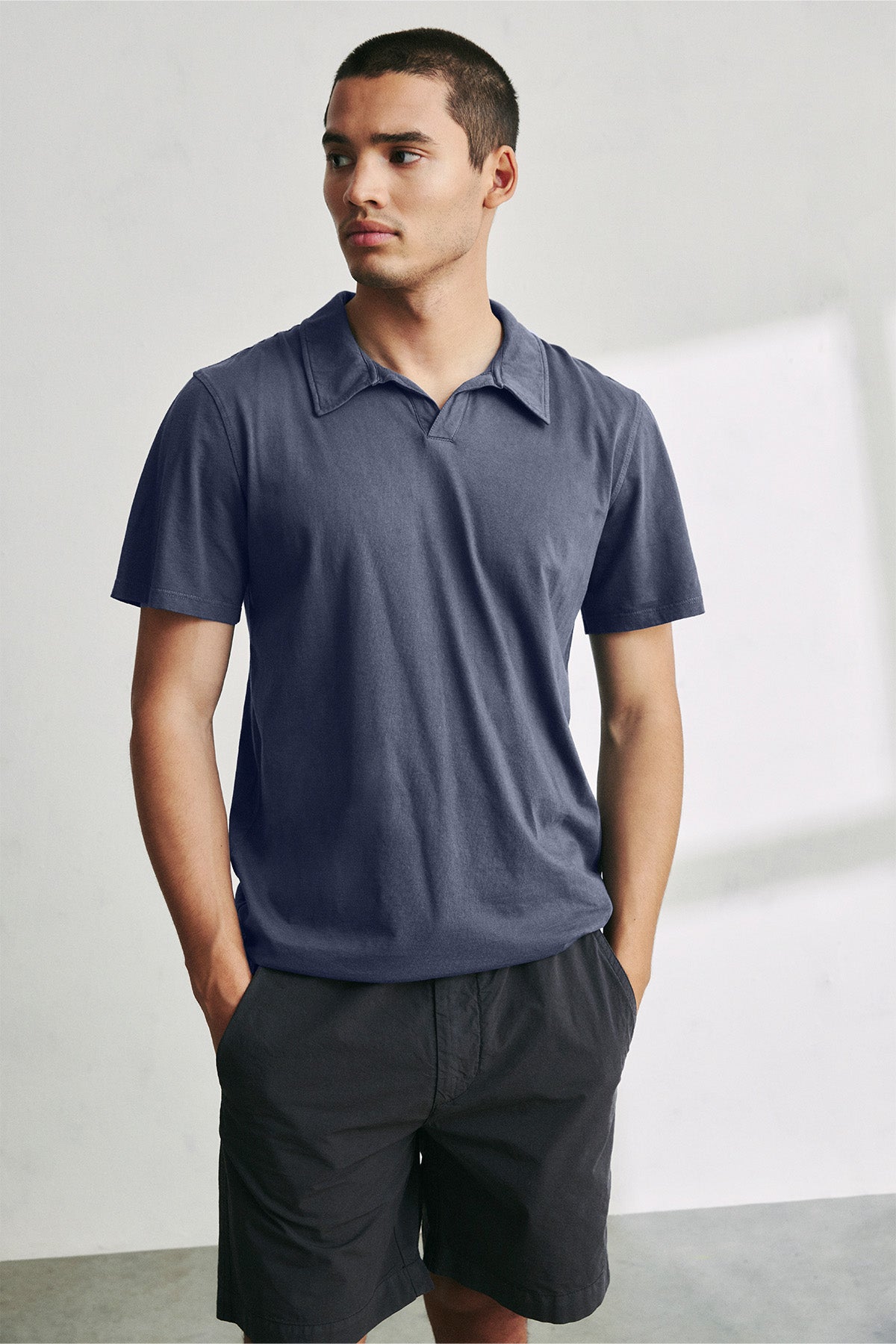 POLO-JERSEY ENZO BLAU