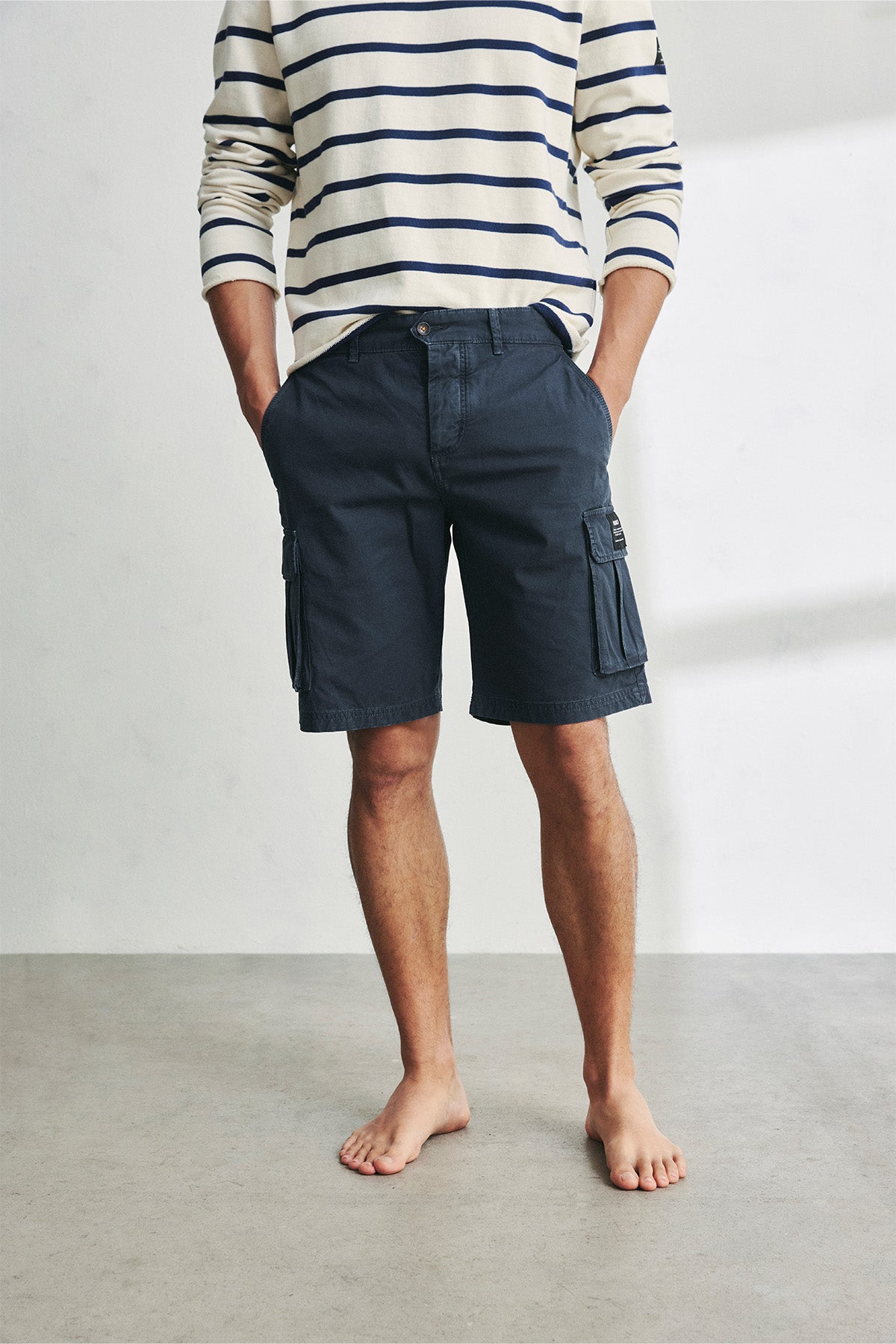 NAVY BLUE LIMA SHORTS