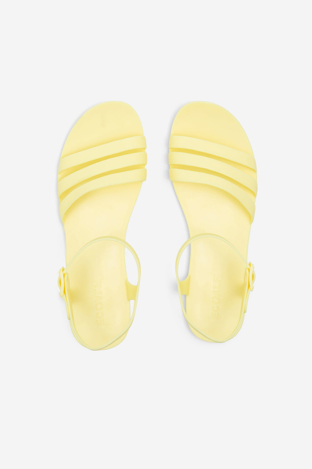 SANDALES JELLY JAUNE