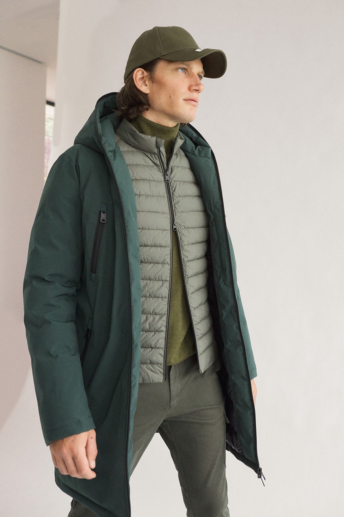 CAZADORA ECOALF VERDE CARAZALF JACKET HOMBRE