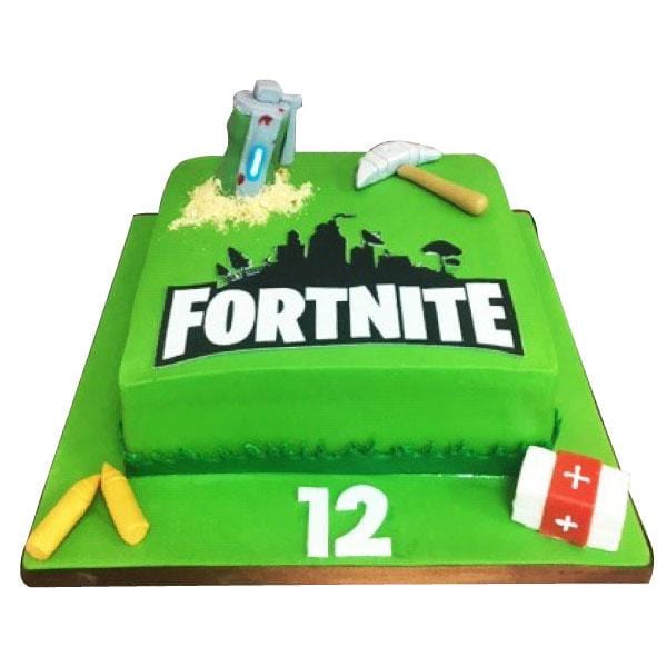 Cake For Boy Fortnite Cake Cake N Chill Dubai