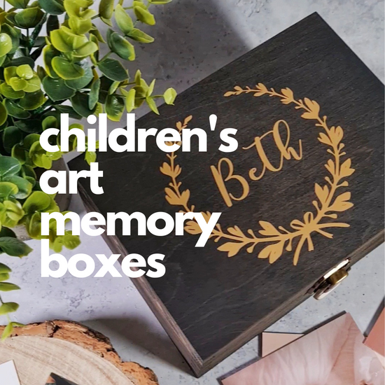 The Best Way to Organise Your Children's Artwork: Using a Memory Box