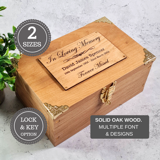 Mr. & Mrs. Personalized Wedding Keepsake Box - Whitetail Woodcrafters