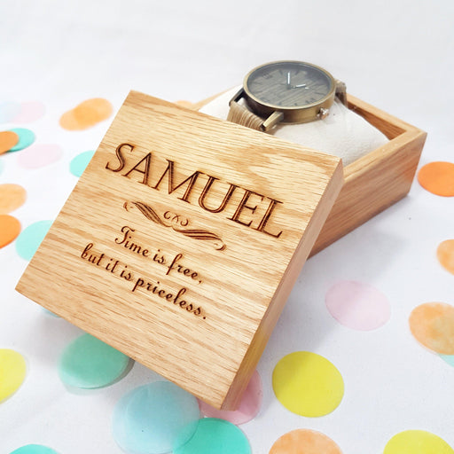 Personalised Classic Couple Watches | Etchcraft Emporium