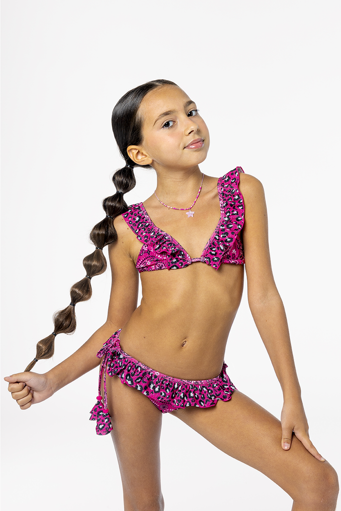 CAROL B. Leopard Micro Thong Bikini – LilyPop Bikini Co.