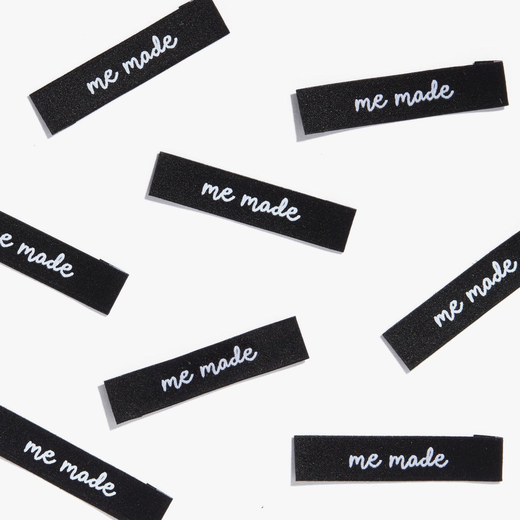 Made With Love By Me Woven Clothing Label - Pack of 4 Sew-In Labels