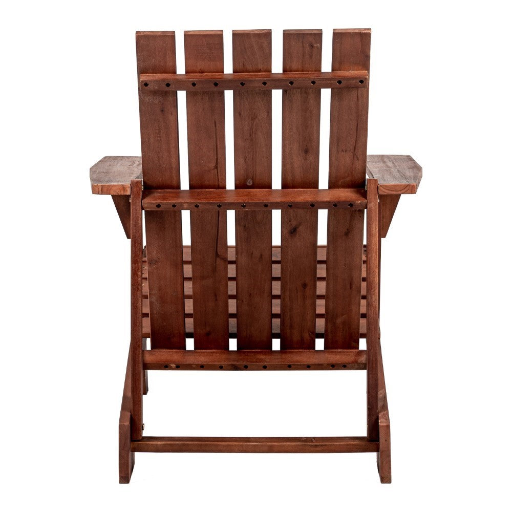 Sandy Outdoor Patio Modern Acacia Wood Adirondack Chair - Image 32