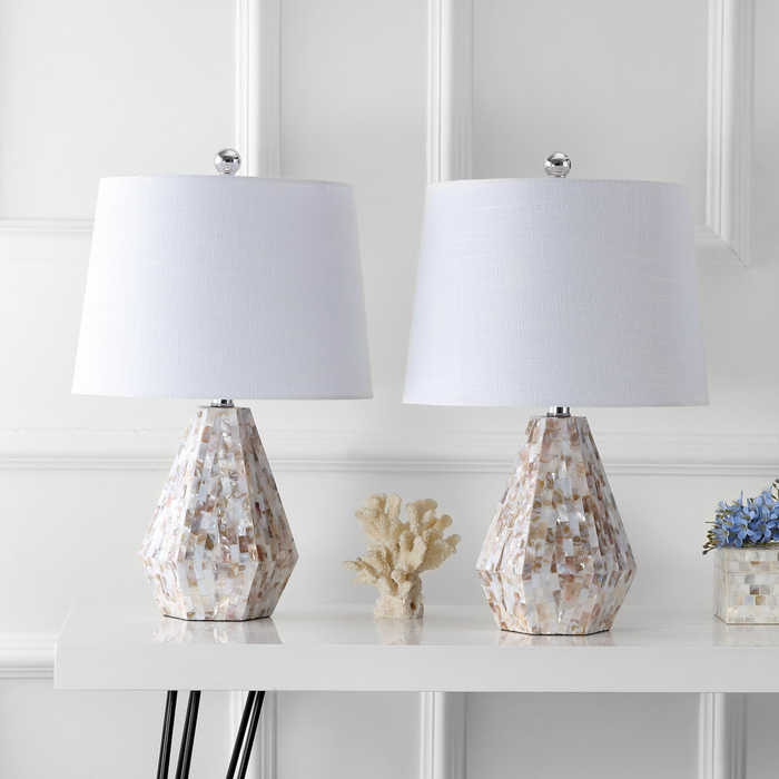 natural seashell lamps