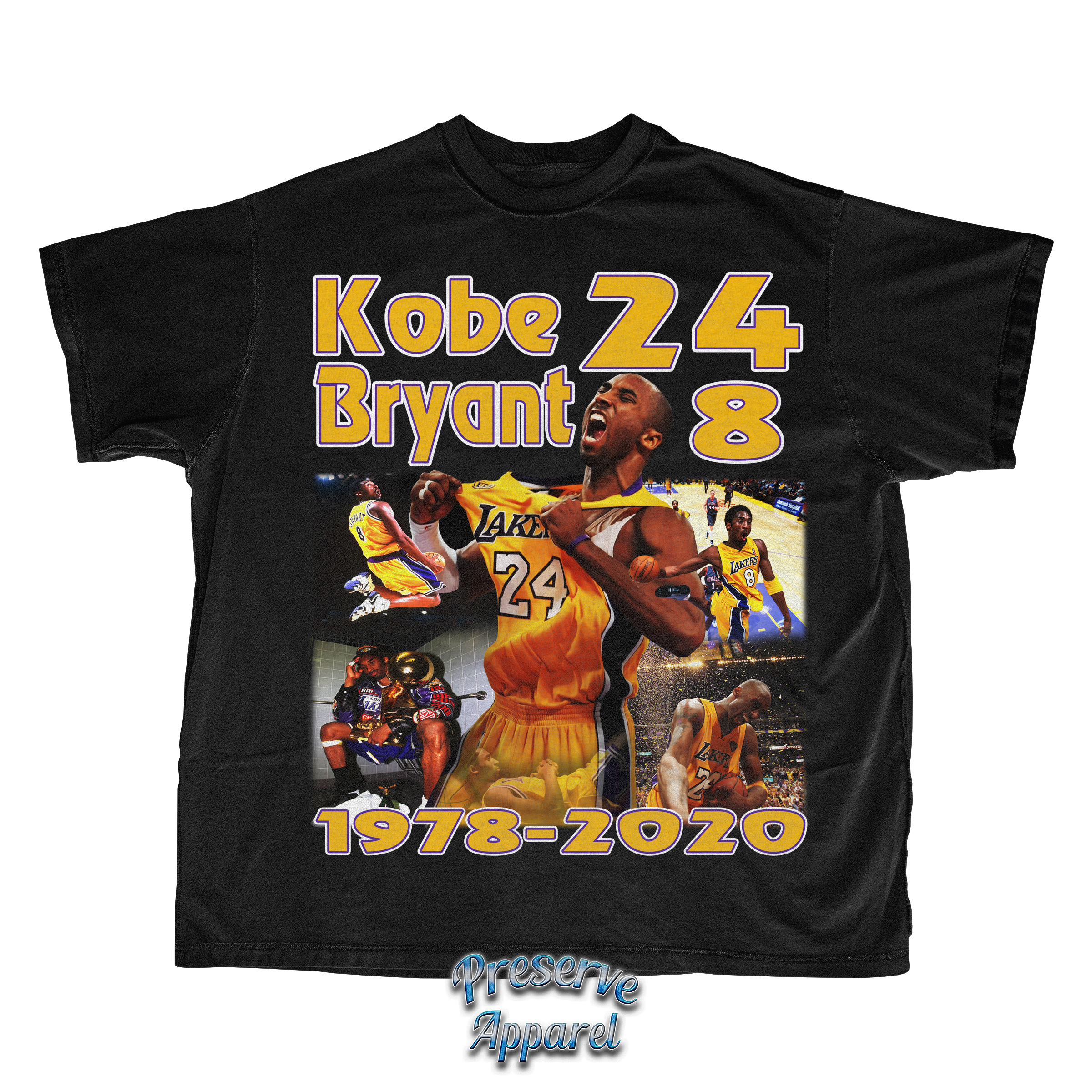 Kobe Bryant - Black - Graphic Tee