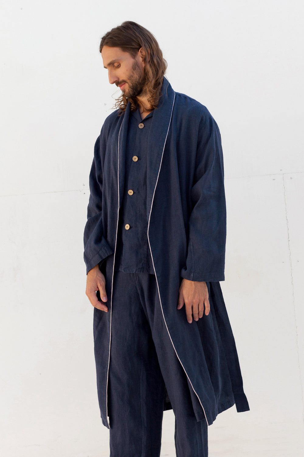 Men's linen loungewear