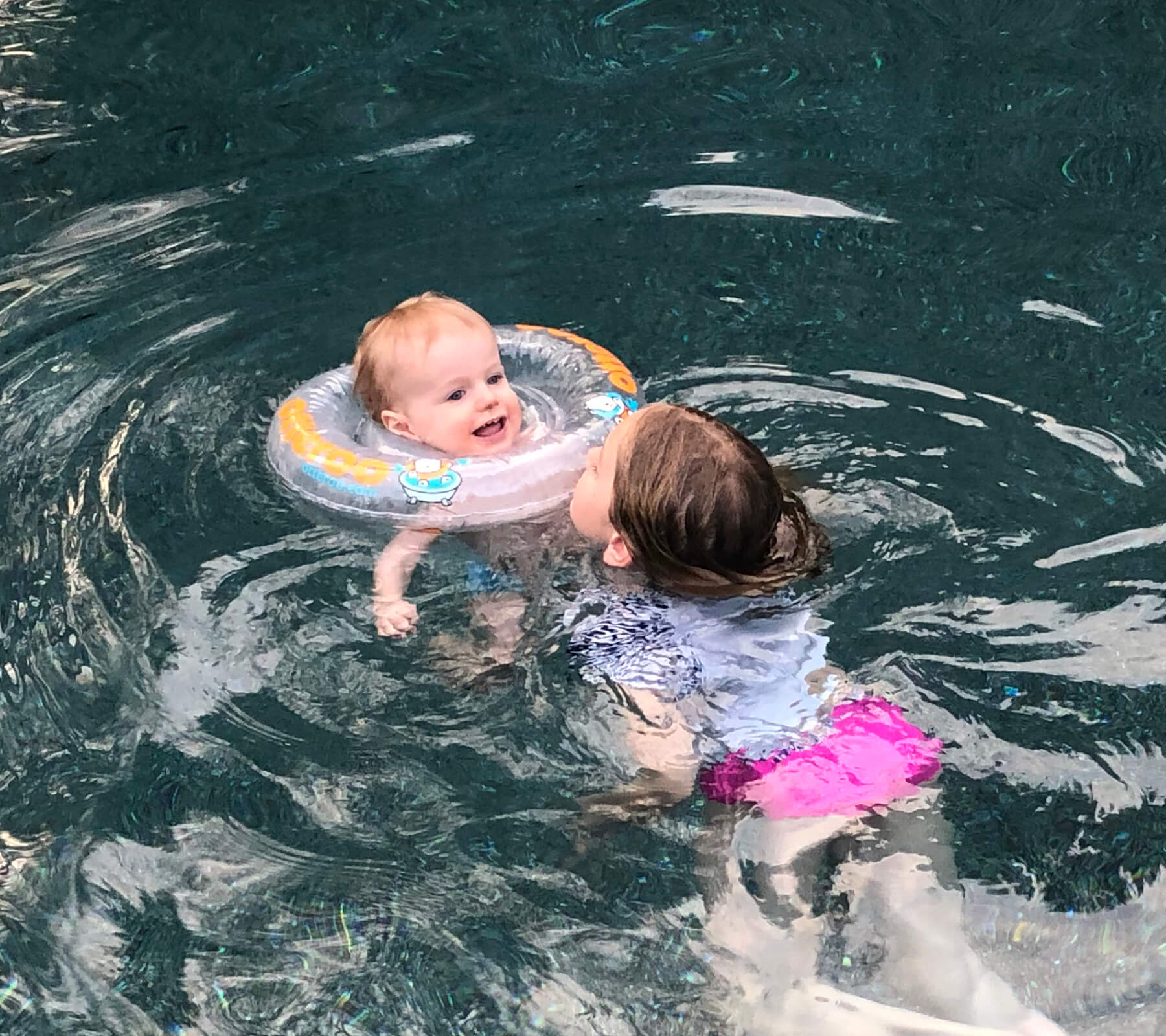 Baby With ADNP Was Able to Swim Before She Could Walk