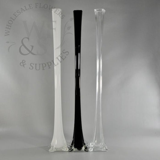 Eiffel Tower Glass Vase 24 Inches