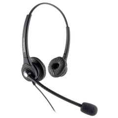 Executive Pro Harmony Binaural Noise-Canceling Best Headset Mics for Speaking