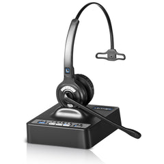 Leitner LH370 wireless over the head Best Bluetooth headset