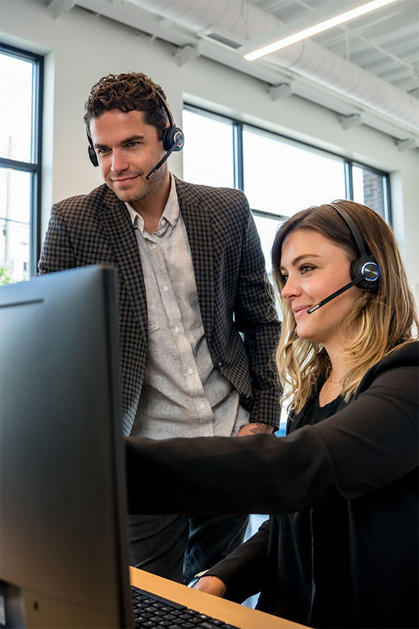 Leitner Office Headset Support Agents