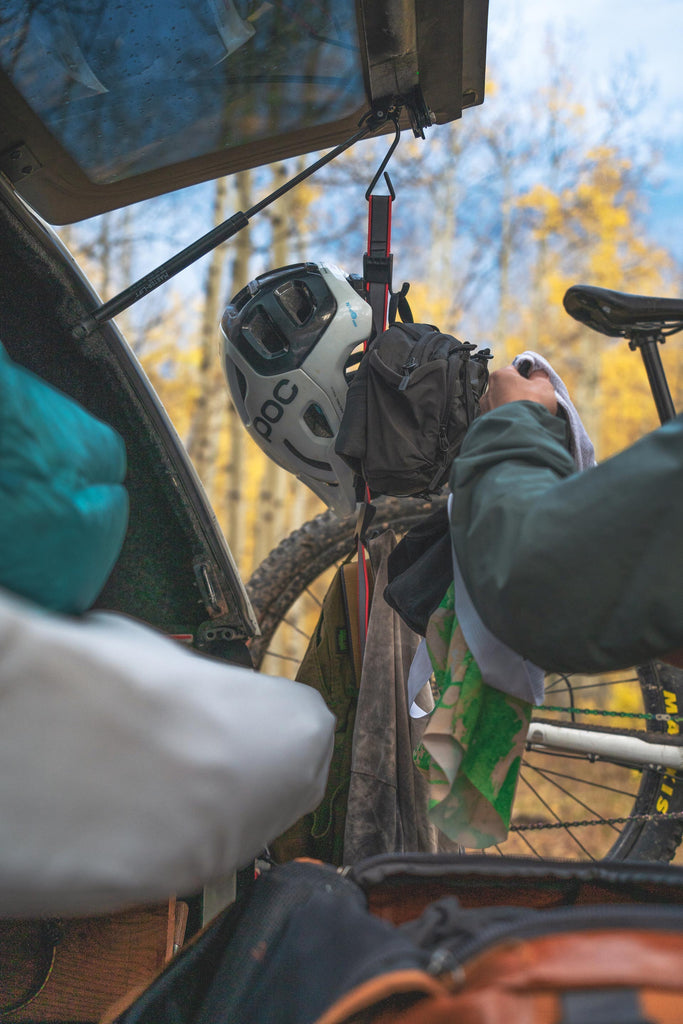 Dry your mountain biking gear easily